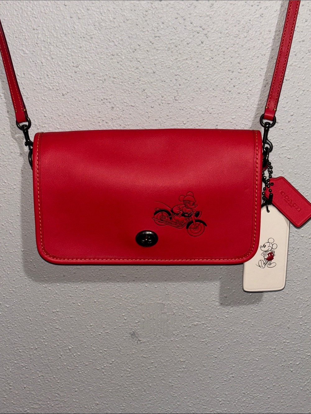 Coach x Disney Mickey Mouse "Penny" Crossbody Bag (Style F59374)